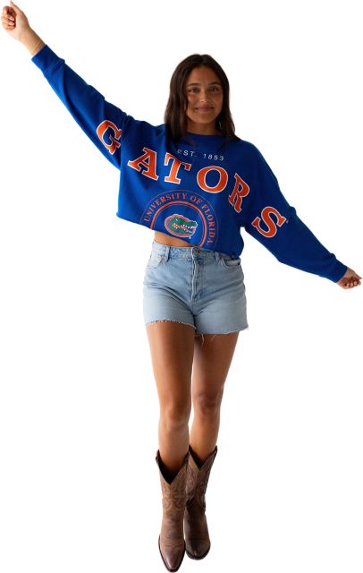 University of Florida Women's Cropped Long Sleeve T-Shirt