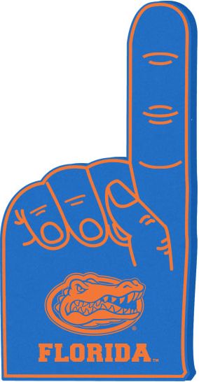 University of Florida Gators Foam Hand