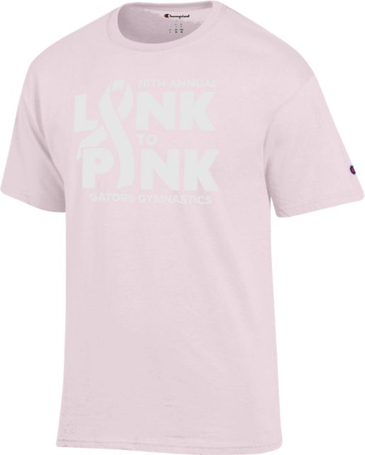 University of Florida Gators Gymnastic Link To Pink Short Sleeve T-Shirt