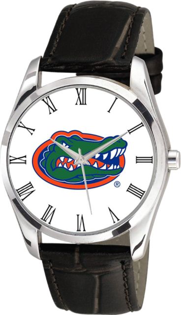 University of Florida 36mm Men's Leather Watch