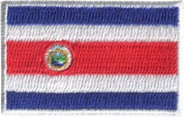 University of Florida Costa Rica Flag Mini Patch