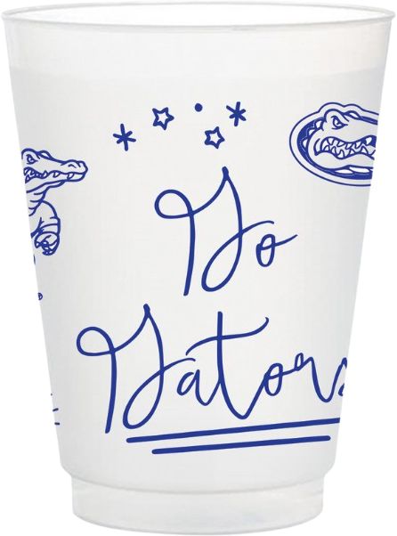 University of Florida Frosted Flex Party Cups