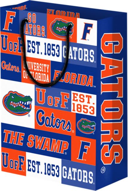 University Of Florida Shopping Bags Or Florida Gators Grocery Bag 2Pc SET NATURAL COTTON