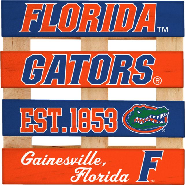 University of Florida Gators Pallet Coasters - 4 Pack