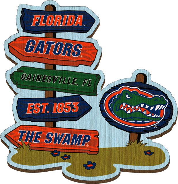 University of Florida Gators Halftime Sign Post Magnet