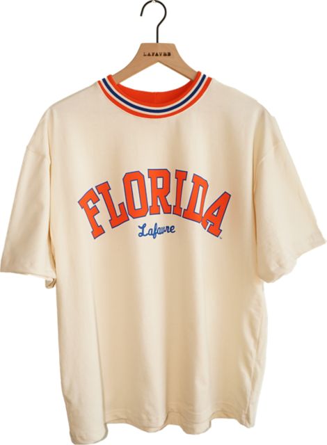 University of Florida Ribbed Collar Short Sleeve T-Shirt