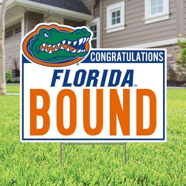 University of Florida Bound 22 x 19 Lawn Sign