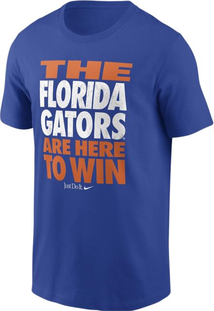 University of Florida The Gators Are Here to Win Short Sleeve T-Shirt