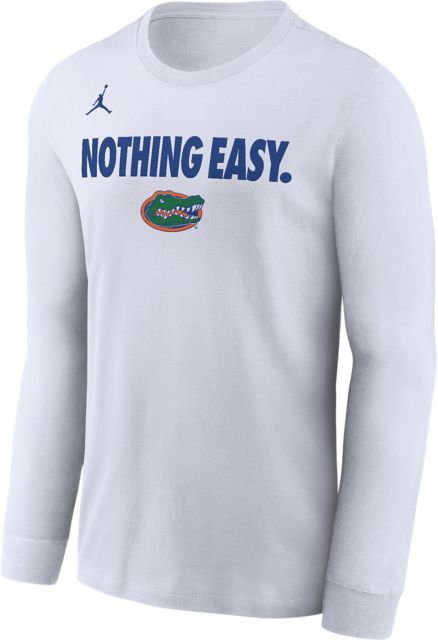 University of Florida Gators Basketball Nothing Easy 2025 Bench Long Sleeve T-Shirt