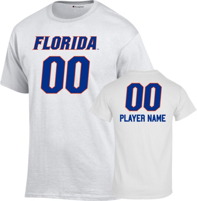 Florida Women's Basketball Player Name Short Sleeve T-Shirt - ONLINE ONLY