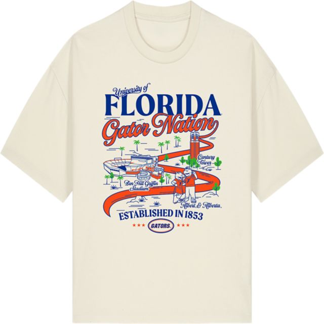 University of Florida Gators Women's Oversized Short Sleeve T-Shirt