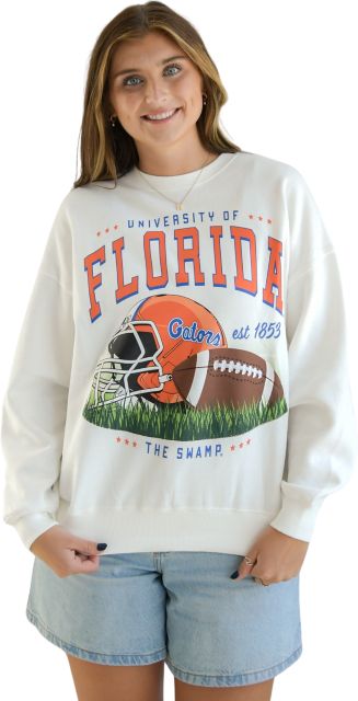 University of Florida Women's Oversized Crewneck Sweatshirt