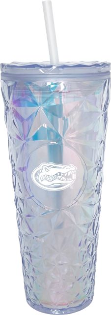 University of Florida 25 oz. Diamond Double Wall Plastic Tumbler