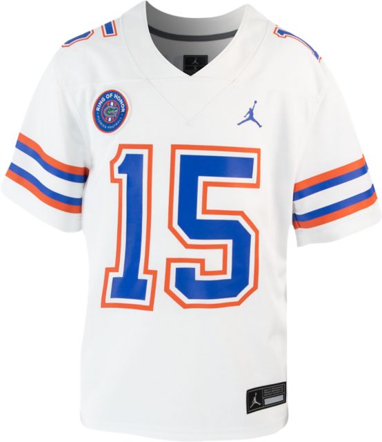 University of Florida #15 Tim Tebow Baseball Jersey | Retro Brand | White | Large