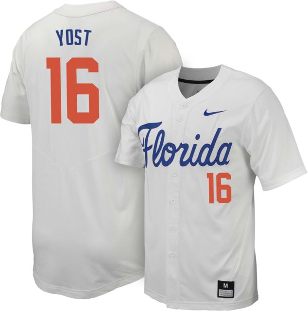 University of Florida Gators Baseball Jersey 16 HAYDEN YOST University of Florida