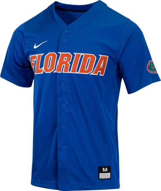 University of Florida Full Button Replica Baseball Jersey: University of  Florida