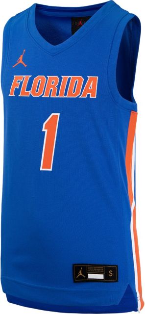 Men's Nike Orange Florida Gators Full-Button Replica Baseball Jersey