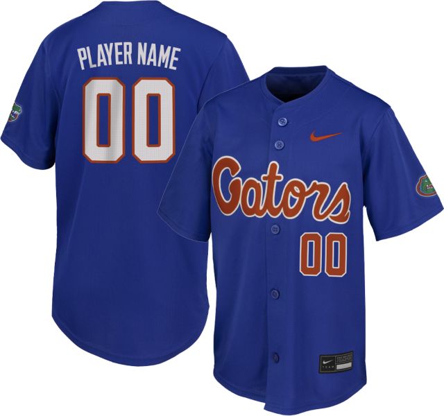 Florida Baseball Nike Player Name Youth Replica Jersey