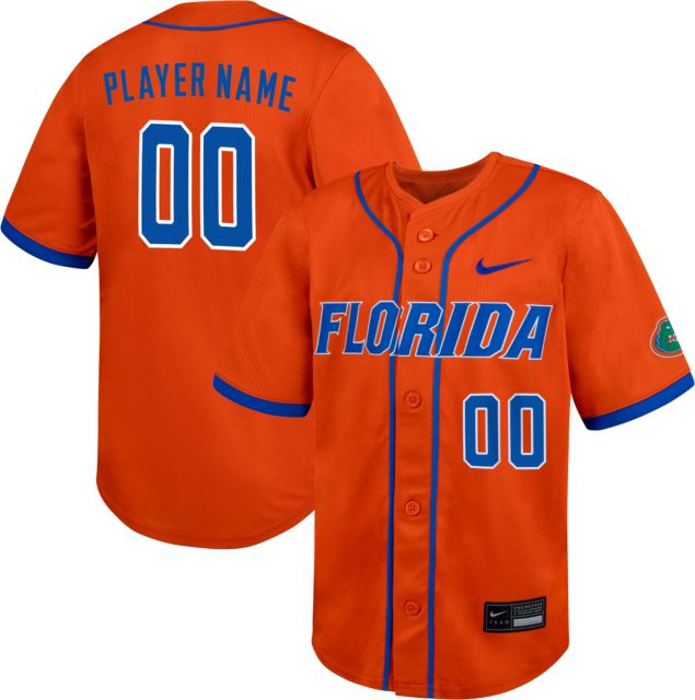 Florida Baseball Nike Player Name Youth Replica Jersey