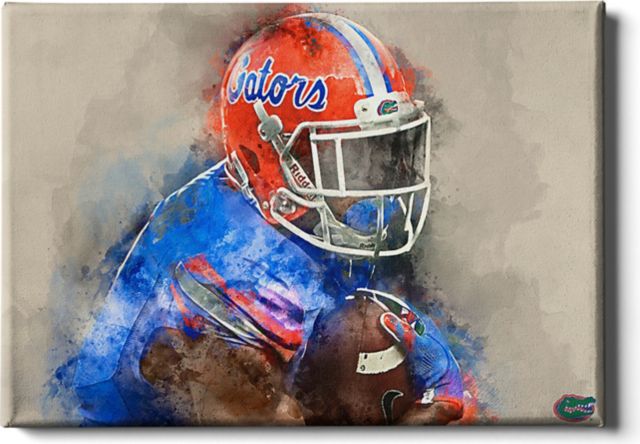 University of Florida 24 x 16 in. Watercolor Canvas Print