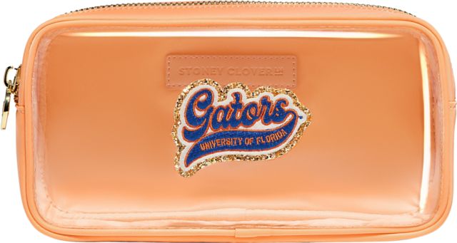 University of Florida Peach Clear Small Pouch with University of Florida Patch