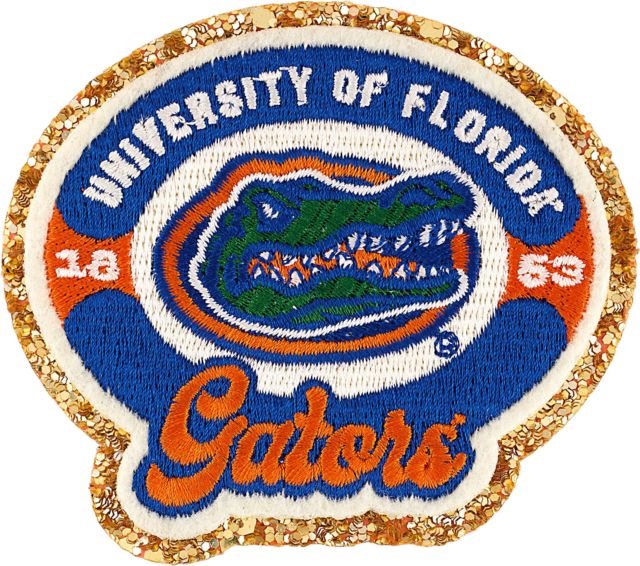 University of Florida University of Florida Oval Gators" 1863 Patch"