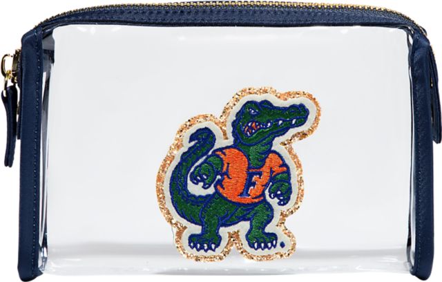 University of Florida Sapphire Travel Pouch with University of Florida Patch