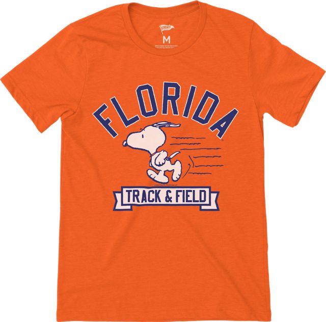 University of Florida Peanuts Track & Field Short Sleeve T-Shirt