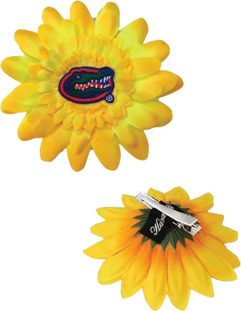 University of Florida Gators Sunflower Hair Clip