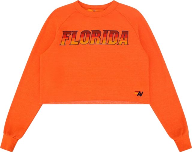 University of Florida Women's Relaxed Fit Cropped Crewneck Sweatshirt
