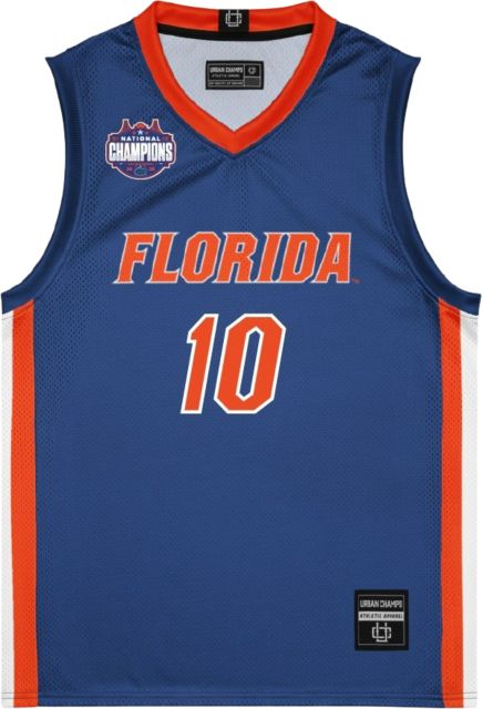 University of Florida Men's Basketball 2025 National Champions Haugh Jersey