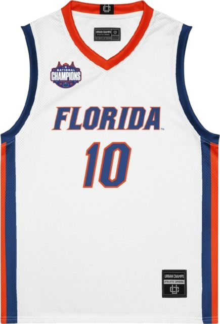 University of Florida Men's Basketball 2025 National Champions Haugh Jersey
