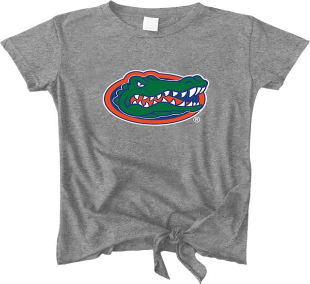 University of Florida Girl's Toddler Short Sleeve Tie Front T-Shirt - ONLINE ONLY