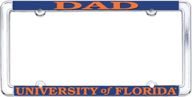 University of Florida Dad License Plate Frame