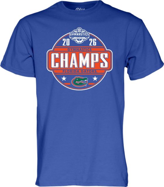 University of Florida Women's Gymnastics 2026 SEC Tournament Champions Short Sleeve T-Shirt
