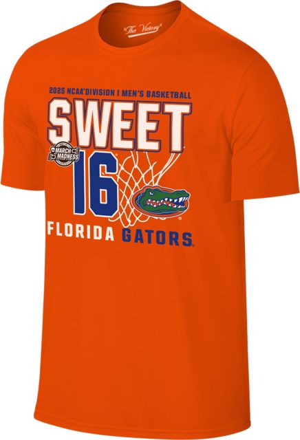 University of Florida Gators 2025 Men's Basketball Sweet 16 Short Sleeve T-Shirt