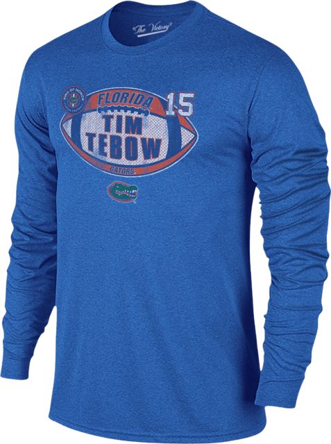 University of Florida Football Ring of Honor Tim Tebow Long Sleeve T-Shirt:  University of Florida