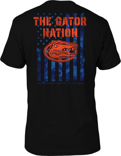 University of Florida Camo Flag Short Sleeve T-Shirt