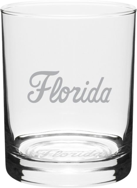 University of Florida 14 oz. Double Old Fashioned Glass