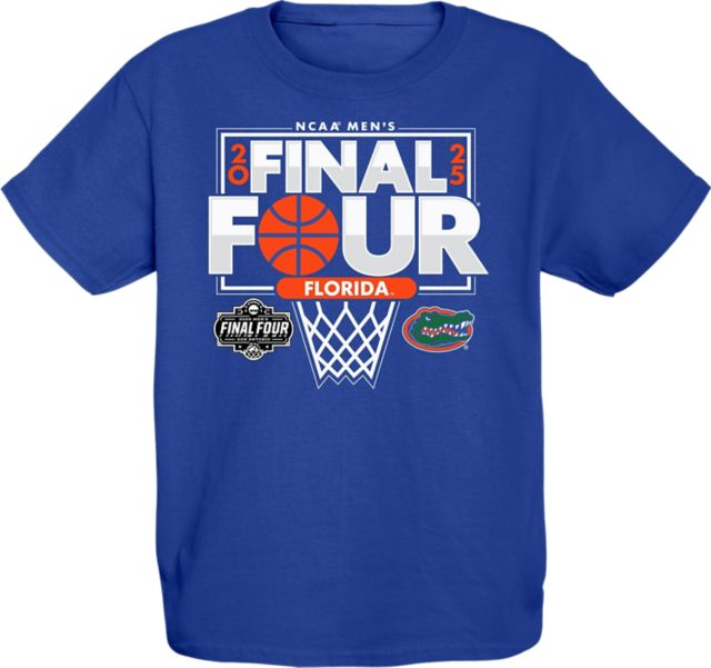 University of Florida Men's Basketball 2025 Final Four Youth Short Sleeve T-Shirt