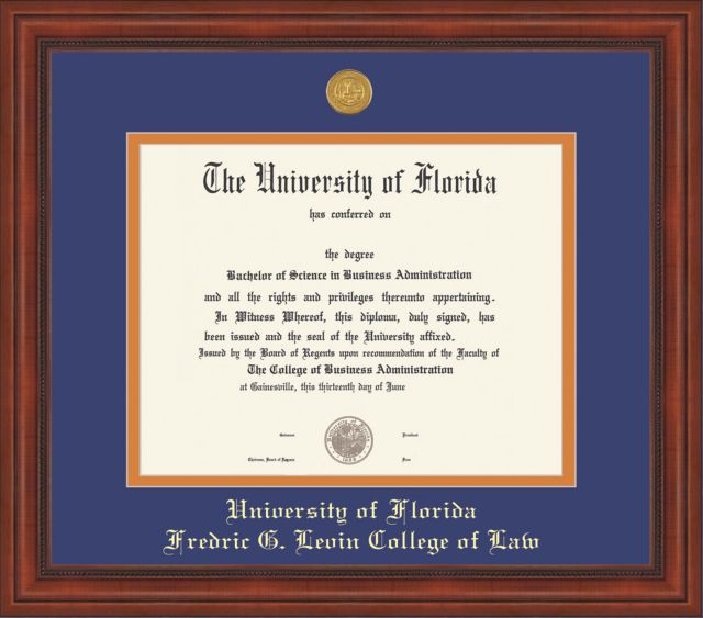 Uf diploma deals frame