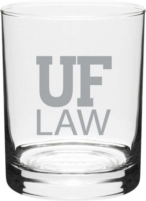 University of Florida Law 14 oz. Double Old Fashioned Glass