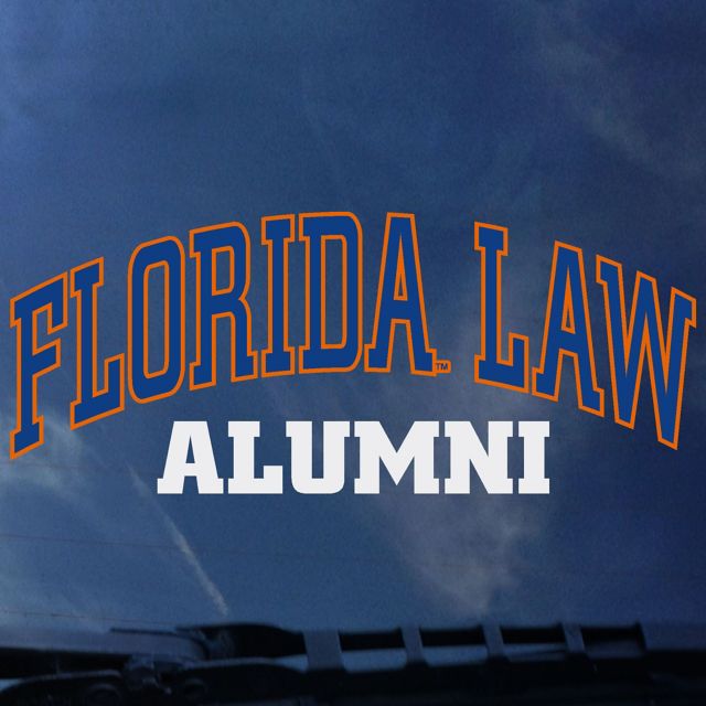 University of Florida Law Alumni Decal