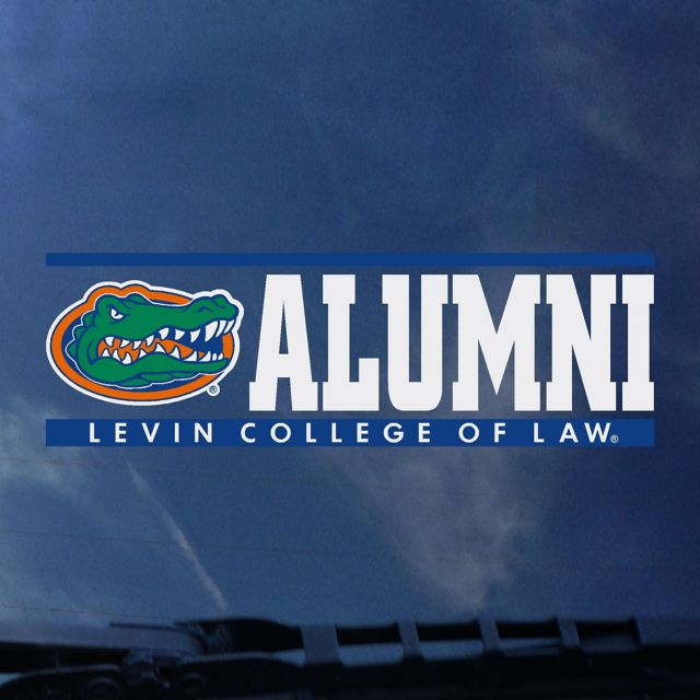 University of Florida Law Gators Alumni Decal