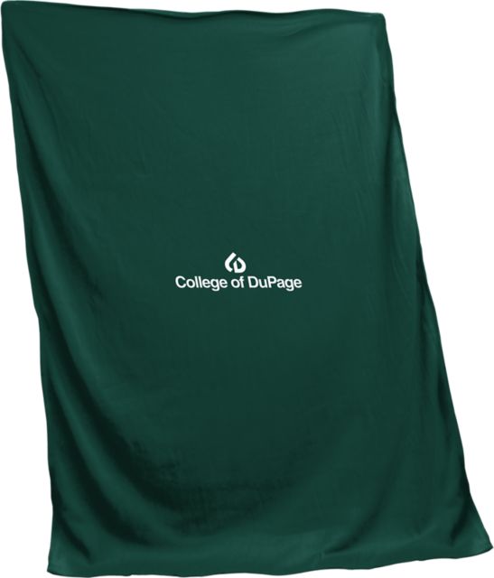 College of DuPage 84"x54" Sweatshirt Blanket