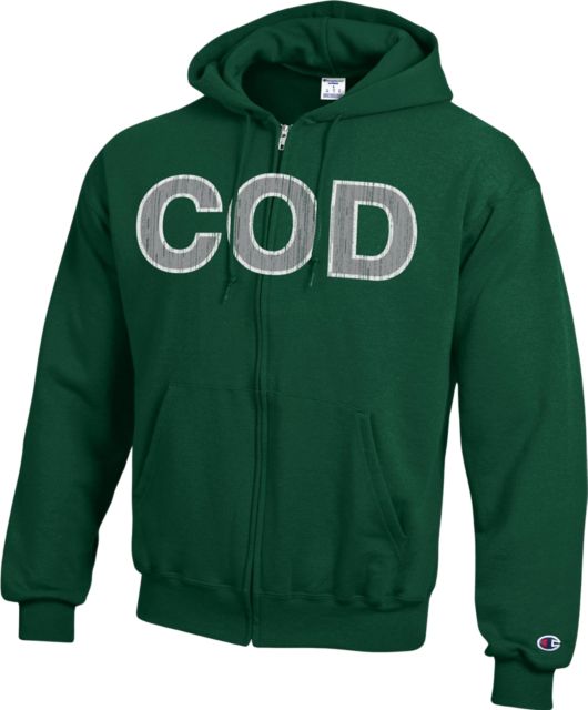 College of DuPage Full Zip Hooded Sweatshirt