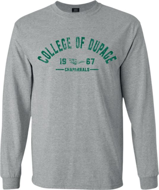 College of DuPage Chaparrals Long Sleeve T-Shirt