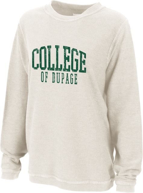 Corduroy college sweatshirt new arrivals