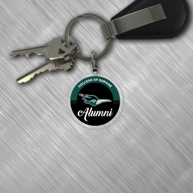 College of DuPage Chaparrals Laser Cut Keytag