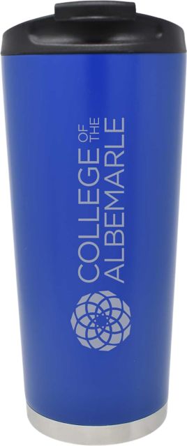 College of the Albemarle 16 oz. Vacuum Tumbler